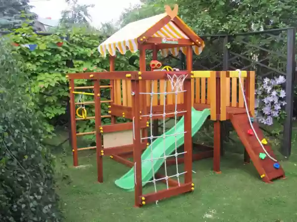 Փայտյա խաղահրապարակ  Baby play 8