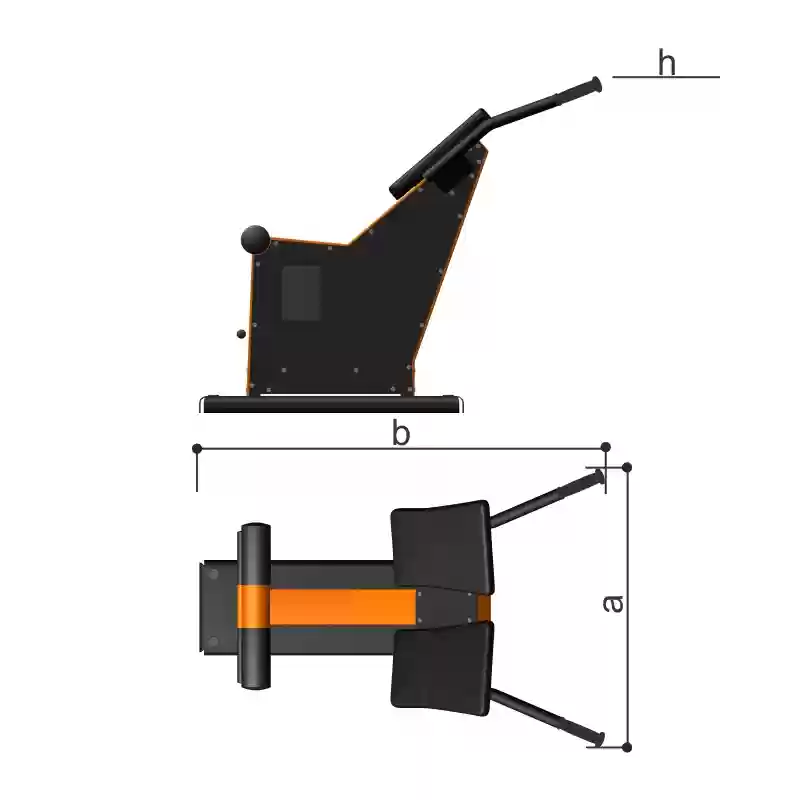 Incline Back Trainer 207.04.10
