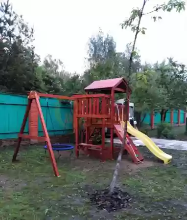 Wooden playground Master 2 with swing Nest 