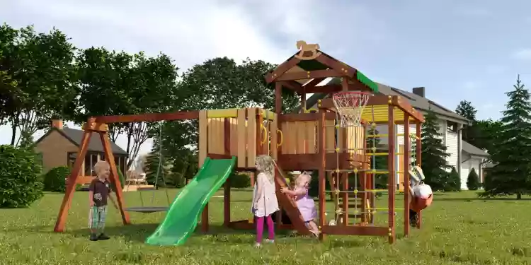 Փայտյա խաղահրապարակ  Baby play 15