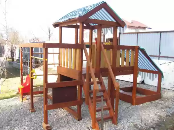 Wooden playground  baby play 13