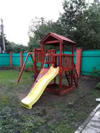 Wooden playground Master 2 with swing Nest 